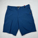 CANADA WEATHER GEAR MEN S PLAIN BENGALINE SHORT, SIZE: XL - NAVY - Like New