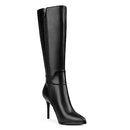 MERUMOTE WOMEN'S STILETTO KNEE HIGH BOOTS CLOSED TOE LONG BOOTS SIZE:10 - BLACK - Like New