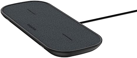 Mophie Dual Universal Wireless Charging Pad 401303592 - BLACK Like New