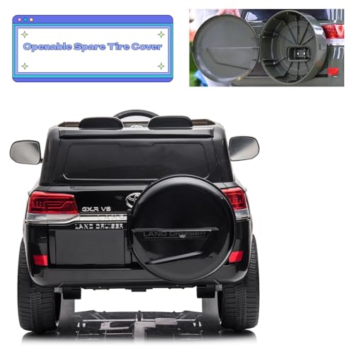 Kids Electric Ride on SUV Car, 12V Battery Powered Truck Licensed Toyota Vehicle - Like New