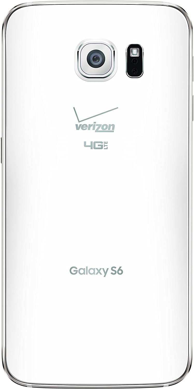 For Parts: SAMSUNG GALAXY S6 32GB VERIZON - WHITE - PHYSICAL DAMAGED - BATTERY DEFECTIVE