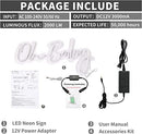 99 lighting Oh Baby Large Size 21.8X11.8 inches Neon Sign for Wall Decor - Brand New
