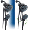 AQUACARE HOTEL SPA AQUACARE RAIN & HANDHELD 3-WAY SHOWER - OIL RUBBED BRONZE - Like New