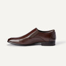 AEMN97409F25 Amazon Essentials Men's Elasticated Slip-On Apron Brown Size 9.5 - Brand New
