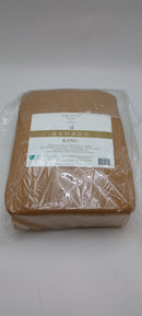 KATHY IRELAND 1200 THREAD COUNT 6 PIECE COTTON RICH SHEET SET KING - BROWN - Brand New