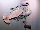 PARISLOFT 3D Wood Galvanized Ocean Theme Wall Hanging Decor (Lobster) - Brand New