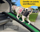 PAWSTEP PET RAMP POLY GRASS FOLDING PORTABLE DOG RAMP NON-SLIP 50894 - GREEN - Like New