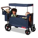 RADIO FLYER ATLAS STROLL 'N WAGON, 3976B NAVY BLUE/RED, 1+, 3-IN-1 WAGON - Like New