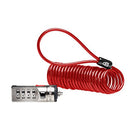Kensington K64671AM Portable Combination Cable Lock - Red - Brand New