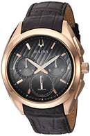 Bulova Men's 97A124 Analog Display Analog Quartz Brown Watch - Scratch & Dent