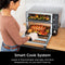 Ninja DCT451 12-in-1 Smart Double Oven with FlexDoor Thermometer STAINLESS STEEL Like New