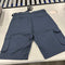 BLUE ICE MEN'S SLIM FIT STRETCH BELTED CARGO SHORTS - SIZE: MEN 32 - NAVY - Brand New