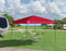QUIK SHADE SHADE TECH II ST100 10'X10' INSTANT CANOPY - RED - Like New