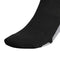 BA1966 Adidas Unisex The Crew Socks Black/ Light Onix Grey/ White M - Like New
