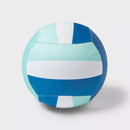 SUN SQUAD HYDRO VOLLEYBALL WATER BALL - WHITE,TEAL,DARK BLUE STRIPES - Like New