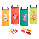 B. TOYS OUTDOOR GAMES RACING SACKS EGG-AND-SPOON BX2279Z - Multi - Like New