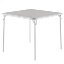 VECELO 34" FOLDING TABLE WITH SOFT PADDED TABLETOP MULTIFUNCTIONAL - GRAY - Like New