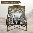 TR Low Camping Chair - Lightweight Heavy Duty Portable (Camo) - Brand New