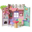 AMERICAN GIRL WELLIEWISHERS 14.5" TREEHOUSE CASTLE PLAYSET HHD39 -GREEN/PINK - Brand New
