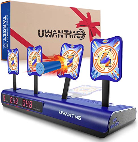 UWANTME Electronic Shooting Target Scoring Auto Reset Digital Target ST-102-BLUE - Like New