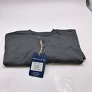 CHEROKEE MENS HENLEY TEE - SIZE: MEN L - CHARCOAL MELANGE - Brand New