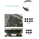 Topfit Sunroof Sunshade Compatible with Tesla Model 3 2 of Set Black - Brand New