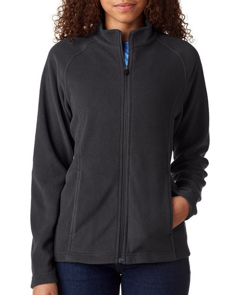 8181 UltraClub Ladies' Cool & Dry Full-Zip Microfleece New