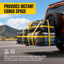 MaxxHaul 70107 53" x 19-1/2" Hitch Cargo Carrier - Black - Brand New