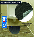 M+A Matting CleanShield Urinal Mat, Non-Slip, 30-Day, Disposable, Charcoal - Brand New