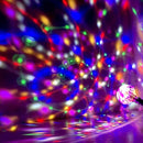 HAASHADA ROTATING MAGIC BALL LIGHT COLORFUL DISCO LIGHT BULB -  Barnacle - Like New