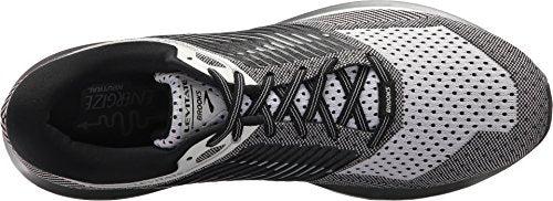 1102691D156 Brooks Mens Levitate Running Shoe White/Black/Grey Size 9.5 - Like New