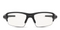Oakley Men Flak 2.0 Low Bridge Sunglasses OO9271-4461 - Black/Clear Like New