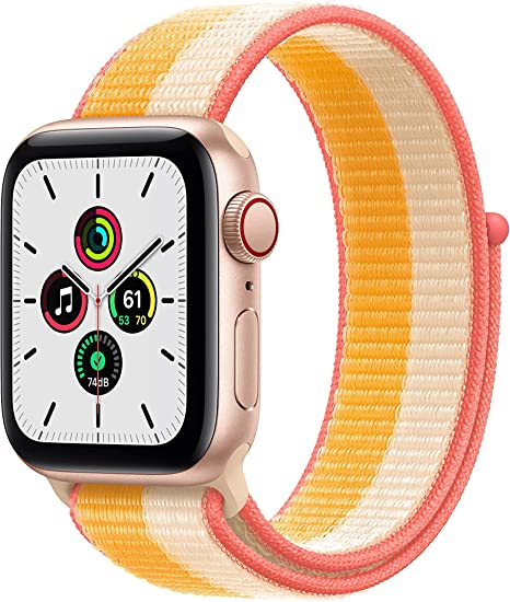 For Parts: APPLE WATCH GPS+CELLULAR 40mm MAIZE/WHITE SPORT LOOP-GOLD CANNOT BE REPAIRED