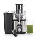 HAMILTON BEACH EASY CLEAN JUICE EXTRACTOR, 3" CHUTE, R67870 - STAINLESS STEEL - Like New