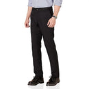 AMAZON ESSENTIALS MEN'S SLIM-FIT FLAT-FRONT DRESS PANT Size 36W X 30L - BLACK - Brand New