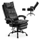 VEVOR EXECUTIVE OFFICE CHAIR HIGH BACK CHAIR WITH FOOTREST - Scratch & Dent