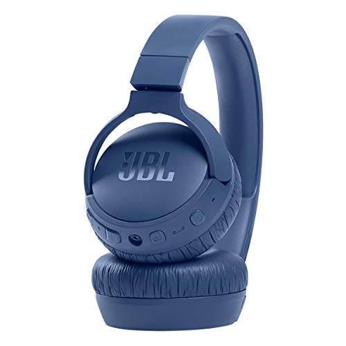 JBL Tune 660NC Wireless On-Ear Headphones with Active Noise Cancellation Blue Like New