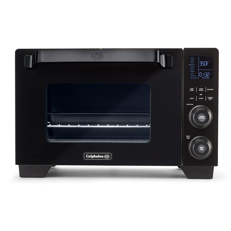 CALPHALON AIR FRYER OVEN 11-IN-1 TOASTER OVEN COMBO COOL TOUCH 26.4 QT - BLACK - Like New