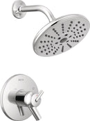 DELTA TRINSIC TEMPASSURE 17T SERIES H2OKINETIC SHOWER FAUCET TRIM KIT - CHROME - Like New
