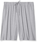 ESSENTIALS BY SEVEN APPAREL MEN SOLID COTTON KNIT SHORTS SIZE XL - GRAY - Brand New