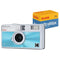 KODAK EKTAR H35N HALF FRAME FILM CAMERA BUNDLE KODAK ULTRAMAX 400/24EXP BLUE - Brand New