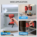 MANUSAGE 20V CORDLESS DRILL SET WITH CHARGER MS-649270918693 - BLACK - Like New