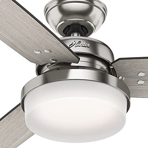 Hunter Sentinel Indoor Ceiling Fan with LED Light and Remote Control, 60" - Like New