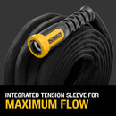 DEWALT HEAVY-DUTY PROFESSIONAL GRADE FABRIC HOSE 100FT - BLACK - Like New