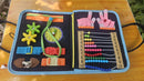 GENERIC DUAL SIDED ACTIVITY FOLDER - BLUE - Like New