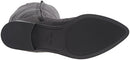 Nine West Women's Nicolah-Wide Leather Winter Boot, Black, 8.5 M US - Black - Brand New