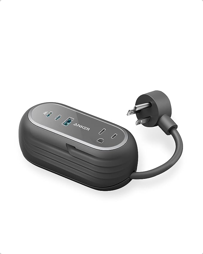 Anker GaNPrime 65W Charging Station 615 USB C 5-in-1 A9125 - Black - Like New