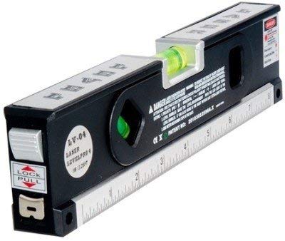 SKYWALK LASER LEVEL, TAPE MEASURE PRO 4 (100CM), LED , LV-04, SWKA-367 - BLACK Like New