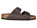 BIRKENSTOCK ARIZONA UNISEX SANDALS - SIZE: MEN 9 WOMEN 11 - DARK BROWN - Like New