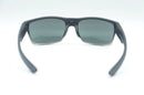 OAKLEY TWOFACE SUNGLASSES MATT BLACK/CHROME FRAME BLACK PRIZM LENSES, 60-16-139 - Like New